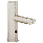 Symmons - Dia Lavatory Sensor Faucet With Touchless ActivSense Technology, Satin Nickel - Gone are the days of auto sensing faucets that are synonymous with airport bathrooms. This Dia touchless sensor faucet is equipped with an automatic shutoff feature and a 0.5 gpm (1.9 L/min) low flow rate to conserve water, and an automatic hygiene flush to ensure clean water during periods of non use. Other available options for this sensor faucet are 4 and 8 inch deck plates, a remote control, and various power choices. This touchless faucet installs in a few minutes, with just an adjustable wrench. Maintenance is simple too because the solenoid valve can be cleaned and reinstalled.