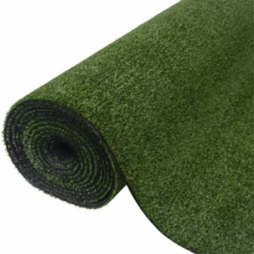 vidaXL Artificial Grass 0.3"/0.4" 39.4"x787.4" Green
