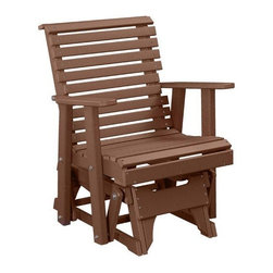 Rollback Recycled Plastic Glider Chair - Outdoor Gliders