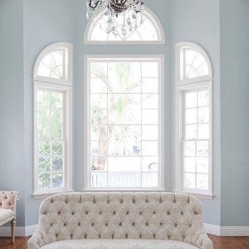 Living Room window bank