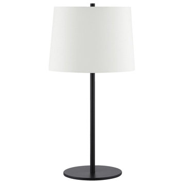 Nino 1 Light Table Lamp, Matte Black