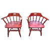 Consigned - Vintage Captain Arm Chairs SOLD