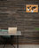 Long 3D Wood Planks for Walls and Ceilings, 9.2 sq. ft, Midnight Mist