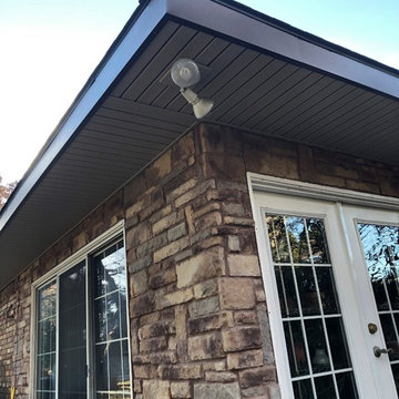Full Vinyl soffit/fascia/freeze trim work