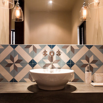 Contemporary Powder Room