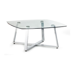 Lemon Drop Square Coffee Table by Zuo Modern - Coffee Tables