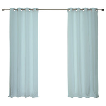 Oxford Outdoor Tab Top Curtains, Mist