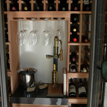 Huntington Beach Newport Beach California Orange County House Custom Wine Cellar