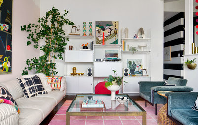 Room of the Week: A Colourful Living Room Filled With Vintage Finds