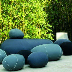 Smarin - Neolivingstones Floor Cushion by Stephanie Marin for Smarin - Seat Cushions