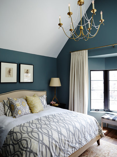 Teal Bedroom  Houzz 