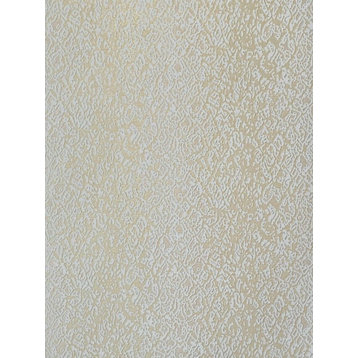 Ombre Off white yellow gold plain faux fabric textured Wallpaper, 21 Inc X 33 Ft