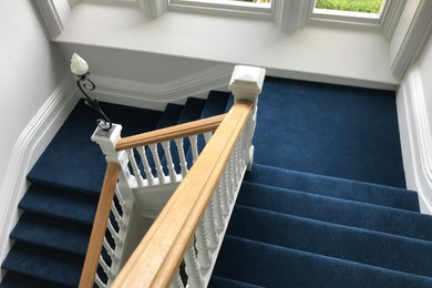 Design ideas for a classic staircase in Kent.