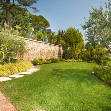 Garden by ther Garda Lake