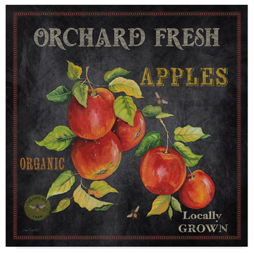 Jean Plout 'Orchard Fresh Apples' Canvas Art