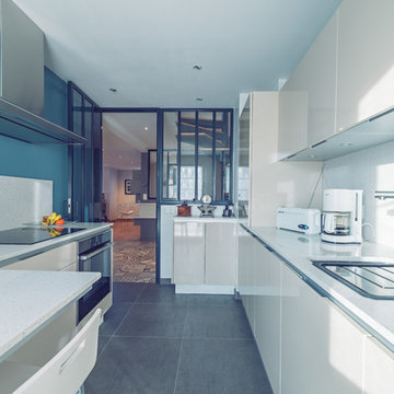 Projet O&VD / Aménagement-Rénovation d'un appartement en duplex