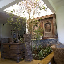 inside garden