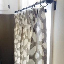 Laundry Room Revamp - Curtains