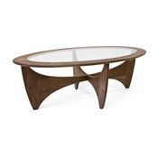 Aeon Furniture Angela Coffee Table, Walnut