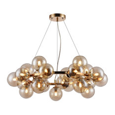 Dallas Sputnik 25-Light Chandelier, Gold