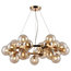 Dallas Sputnik 25-Light Chandelier, Gold