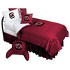 South Carolina Gamecocks Bedding - NCAA Comforter and Sheet Set Combo - Twin