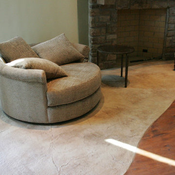 Bomanite Living Room Floors