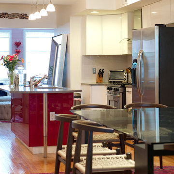 Bohemian Modern Eco-Friendly DC Row House