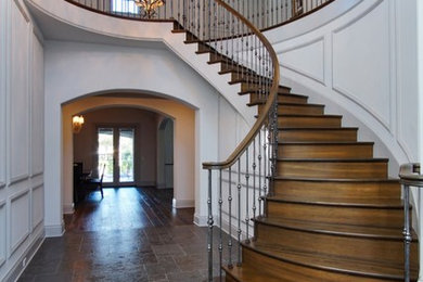 Design ideas for a large contemporary staircase in Tampa.