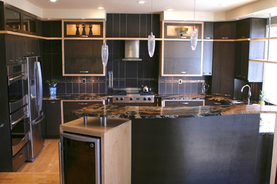 Example of a trendy kitchen design in Other