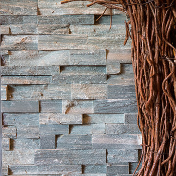 Details of Stacked Stone Wall