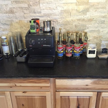 Black Pearl Satin Granite Kitchen Counter tops