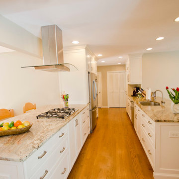 Open Concept Kitchen and Living Area