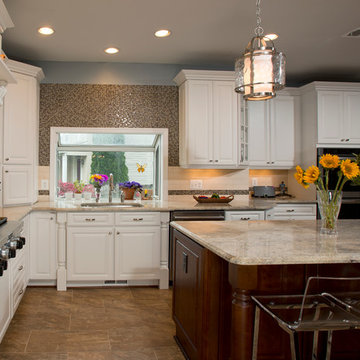 Addition Provided an In-Law-Suite,New Bedrooms for Teens,and a Gourmet Kitchen