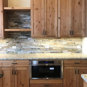 Cozy Rustic Lakeside Kitchen