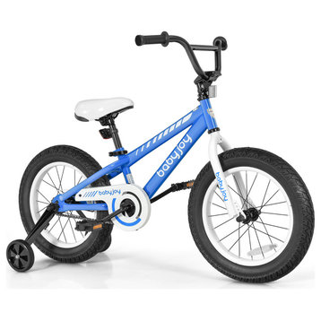 Babyjoy 16'' Kids Bike Bicycle w/ Training Wheels for 5-8 Years Old Boys Girls