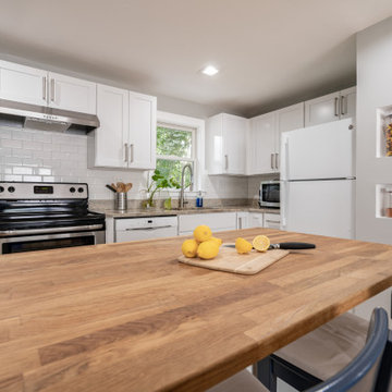 Expanded Kitchen with Built-in Storage