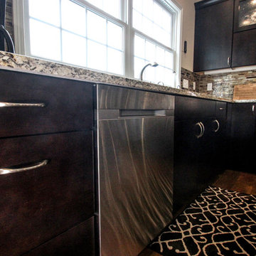 Mocha Cabinets, Kitchen,