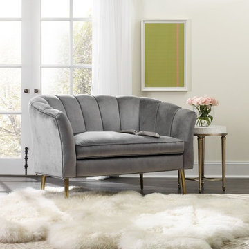 Hooker Furniture Cynthia Rowley Living Room Gigi Settee