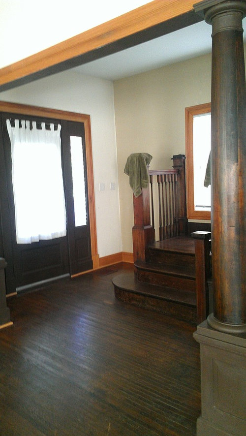 Paint trim white or not?