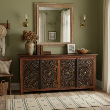 The Antique Carved Armoire Is the Statement Piece Your Room Doesn't Know It Need