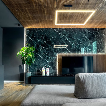 Riqualificazione appartamento zona living open space