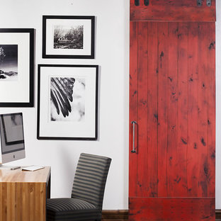 Inspiration for a modern home office and library in Salt Lake City.