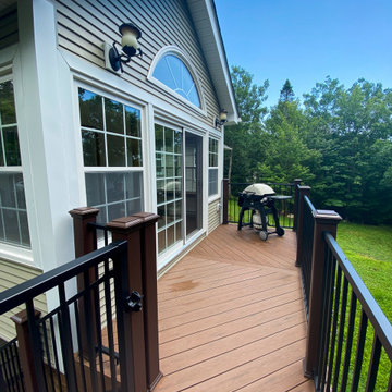 Sunroom (year-round) + Deck | Nova Scotia