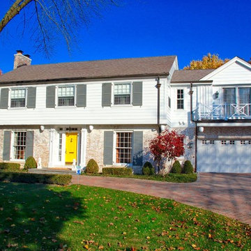 Traditional Style Home Evanston, IL in James Hardie Siding & Trim
