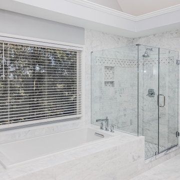 SHADOW STORM + MARBLE MASTER BATHROOM