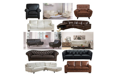 Living room - living room idea in Boston