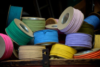 Coloured soft cotton rope
