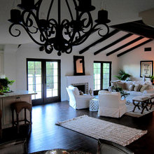 plaster fireplace