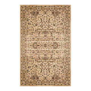 Manteca Animal Zebra Print Rug Entryway, Hallway, Small Area Rug Door Mat -  Distressed Faded Style - Cream, White, Beige, Gray - 2' x 3